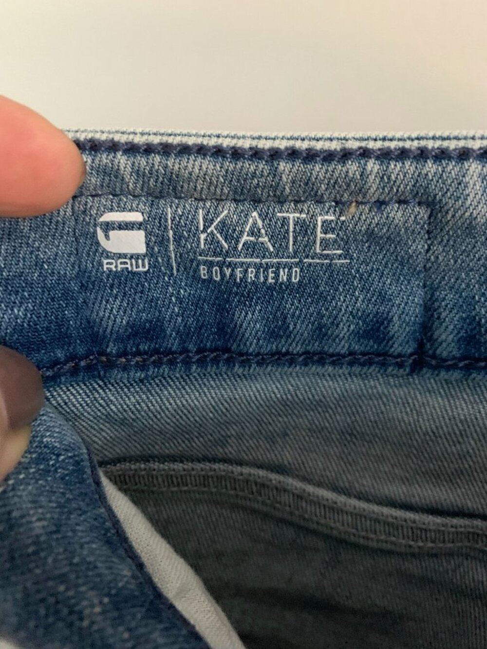 G-Star RAW Kate Boyfriend Jeans Mid-Rise Medium Wash Denim Pants 30/30 - Picture 2 of 9